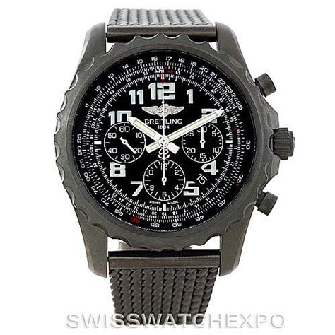 Breitling Chronospace Limited Edition PVD Watch M23360 Unworn